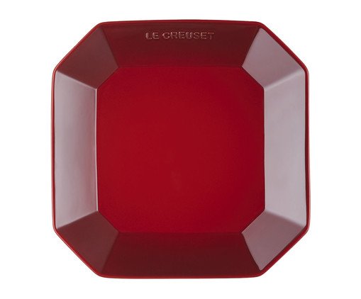 Prato Octagon Vermelho - 22cm, Vermelho | WestwingNow