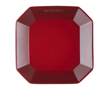 Prato Octagon Vermelho - 22cm | Westwing