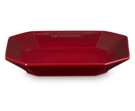 Prato Octagon Vermelho - 22cm | Westwing