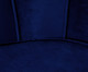 Jogo de Poltronas em Veludo Pétala - Azul Índigo, Azul | WestwingNow