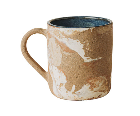 Caneca G Camadas da Terra Azul