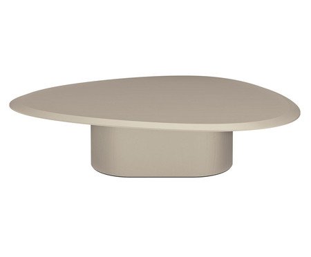 Mesa de Centro Orgânica Champanhe