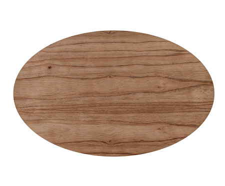 Mesa de Jantar Oval Cone Castanho | Westwing