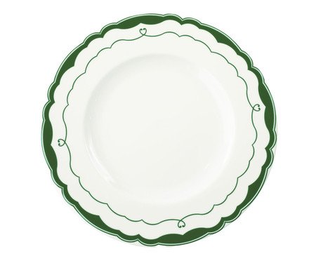 Prato Raso Cannes em Porcelana Verde | Westwing