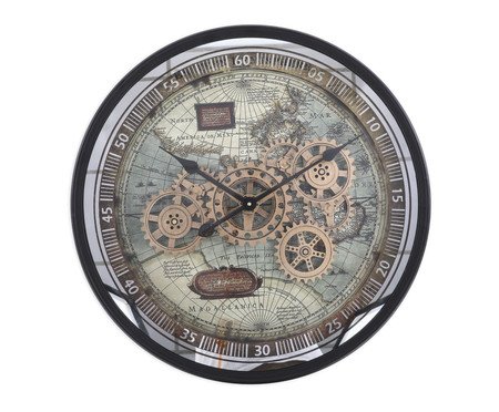 Relógio de Parede Preto I | Westwing