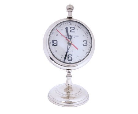 Relógio de Mesa Prata | Westwing