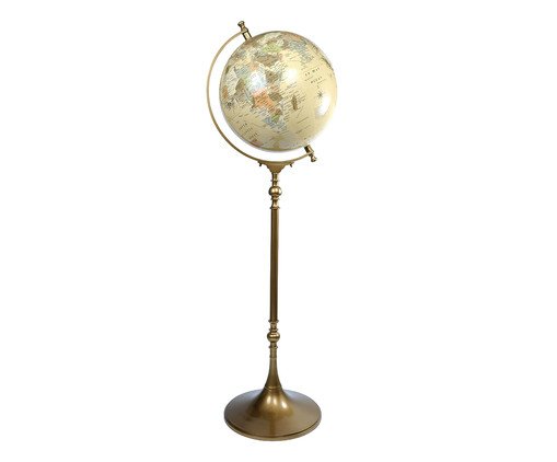 Adorno Globo Dourado, Dourado | WestwingNow
