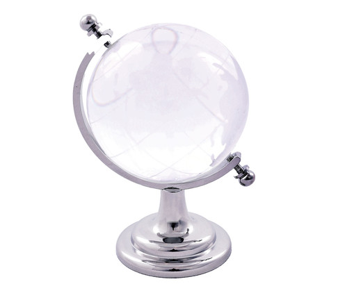 Adorno Globo em Cristal Transparente III, Transparente | WestwingNow