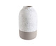 Vaso de Cerâmica Zipporah - Cinza e Branco, Cinza, Branco | WestwingNow