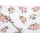 Toalha de Banho Soft Bamboo Mami com Capuz Estampada Rosas 116 Fios, Rosa | WestwingNow