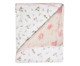Cobertor Soft Bamboo Mamifolhagem Rosa 116 Fios, Rosa | WestwingNow