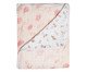 Cobertor Soft Bamboo Mamifolhagem Rosa 116 Fios, Rosa | WestwingNow