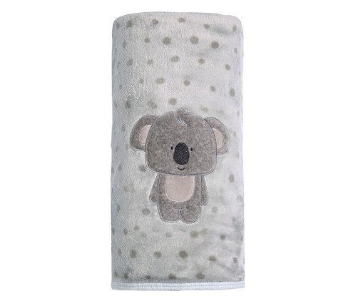 Cobertor Papi Friends Gatinho Cinza, Cinza | WestwingNow