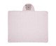 Cobertor Bordado Papi Friends com Capuz Rosa, Rosa | WestwingNow