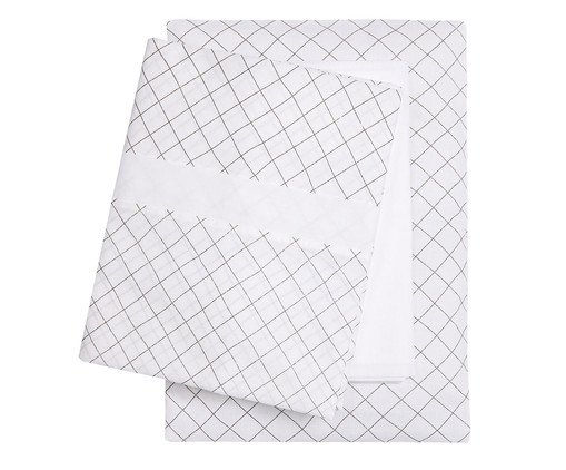 Jogo de Mini Cama Papi Friends Branco, Branco | WestwingNow