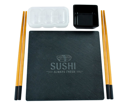 Jogo de Sushi Voltinus, Preto | WestwingNow