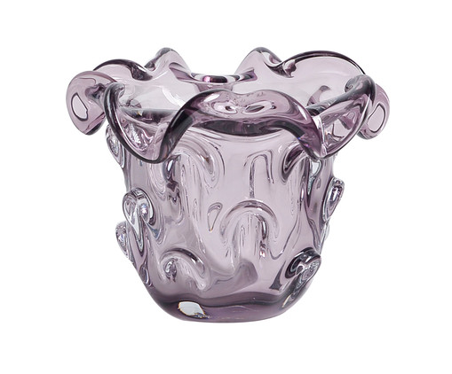 Vaso Murano Flor Roxa, Roxo | WestwingNow