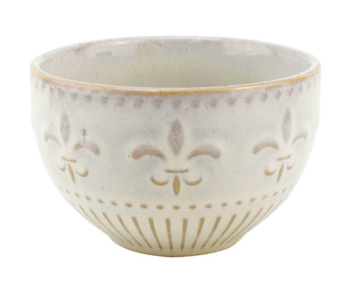 Bowl La Fleur em Porcelana Branca, bege | WestwingNow