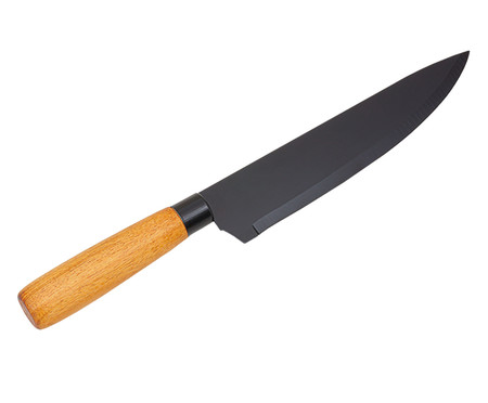 Faca em Inox Santoku Grafite