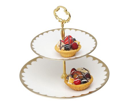 Prato Duplo para Doces Egg | Westwing