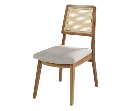 Cadeira Conde Galadriel - Amêndoa Natural | WestwingNow