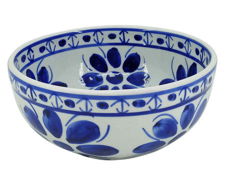 Tigela em Porcelana Colonial - Azul