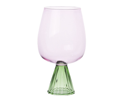 Taça Maior Zhou - Rosa e Verde, pink | WestwingNow