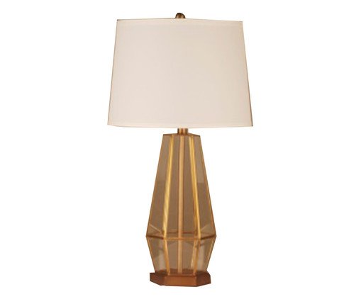 Abajur de Mesa Flavor com Cúpula de Tecido - Laranja, orange | WestwingNow