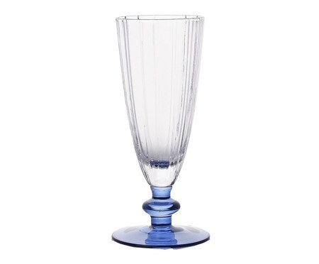 Taça de Champanhe Sohye - Azul | Westwing