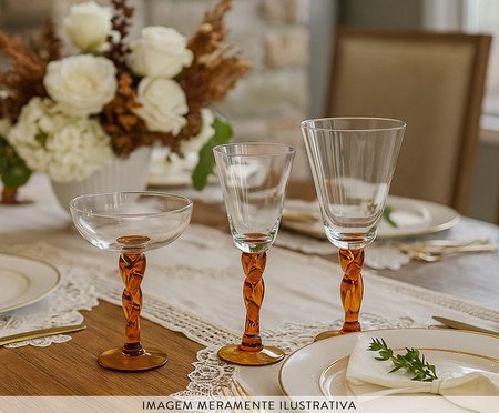 Taça de Sobremesa Yoojung - Laranja | Westwing