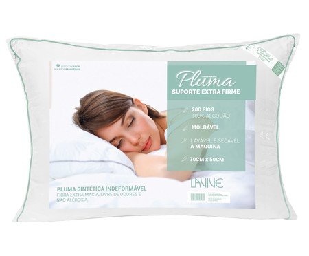Travesseiro Pluma Branco 200 Fios - 50X70cm | Westwing
