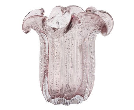 Vaso Tipo Murano Ametista Veneza | Westwing