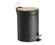 Lixeira Fluted Preto Grande - 12L, Preto | WestwingNow