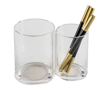 Pote Duplo para Pincéis Glamour | Westwing