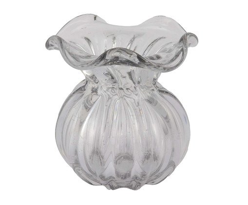 Vaso Trouxinha Tipo Murano Veneza I Transparente, Transparente | WestwingNow