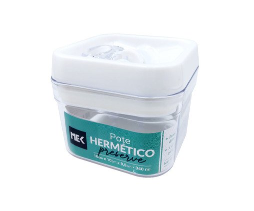 Pote Hermético Preserve II - 340ml, Transparente | WestwingNow