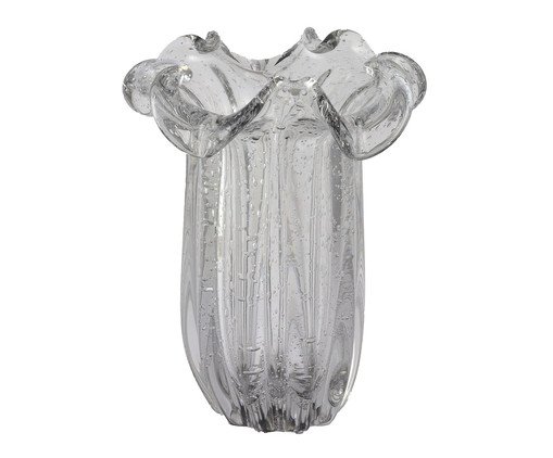 Vaso Tipo Murano Veneza Viii Transparente, Transparente | WestwingNow