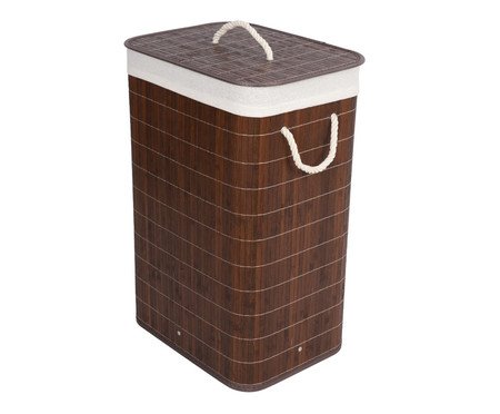 Cesto Bambu Retangular Marrom | Westwing