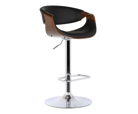 Banqueta Nicole Disco - Preto | Westwing