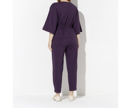 Calça Jogger Montaria Roxo | Westwing