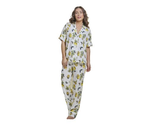 Pijama Calça Manga Curta Limoncello, multicolor | WestwingNow