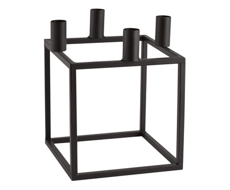 Candelabro em Metal Olsen - Preto