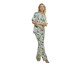 Pijama Calça Manga Curta Hortênsia, multicolor | WestwingNow