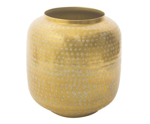 Vaso em Metal Masu - Dourado, gold | WestwingNow