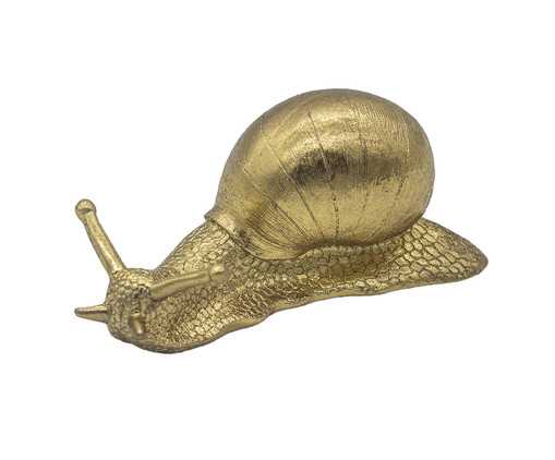 Caracol em Resina Yoarashi, gold | WestwingNow