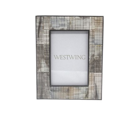 Porta-Retrato em Chifre Bege | Westwing