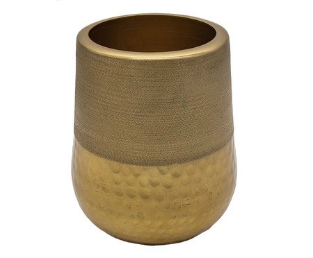 Vaso em Metal - Dourado | Westwing