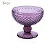 Jogo de Taças para Sobremesa Amelie Roxo Claro, Roxo | WestwingNow