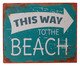 Placa Decorativa Beach, Azul | WestwingNow