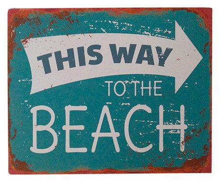 Placa Decorativa Beach | Westwing